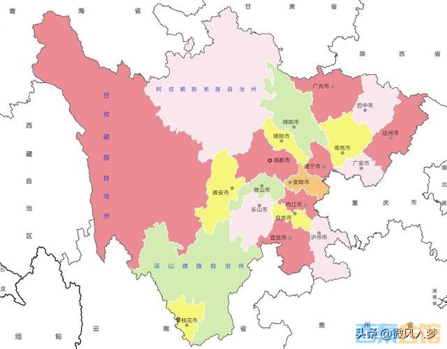 四川省行政区划